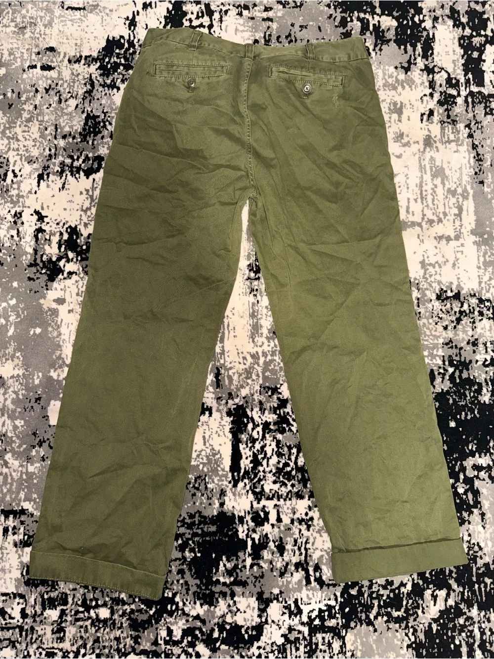 J. Crew Women's Olive Green Chino Pants